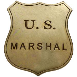 Code: G103 Replica U.S.Marshall Badge