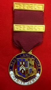 West Lancashire Masonic Charity Jewel Medal 