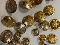 Soviet Army Button Collection