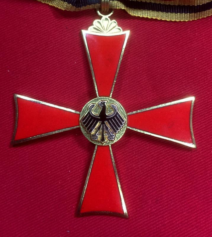 German Order Of Merit Of The Federal Republic Of Germany Commanders Cross