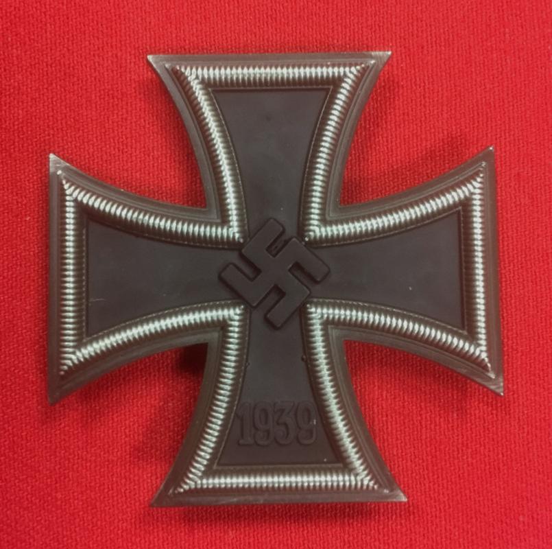 Replica WW2 German Iron Cross First Class with Aged Effect