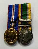 British Miniature Jubilee & Cadet Forces Medal Pair