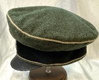 Replica WW2 German Waffen SS Officer/NCO Crusher Cap