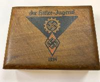WW2 German Hitlerjugend 1934 Handmade Box