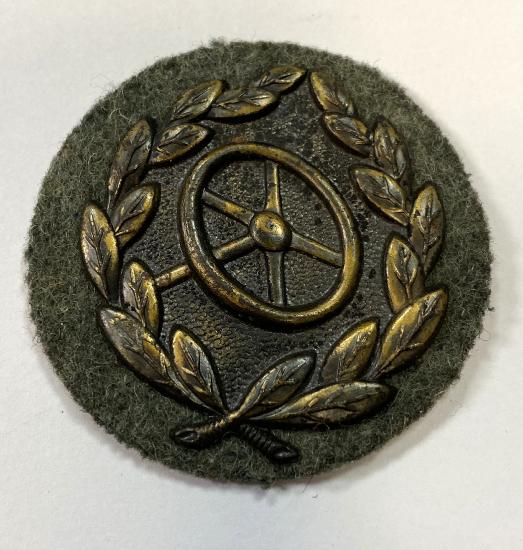 WW2 German Army Driver's Proficiency Badge Bronze