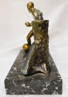 1930's Art Deco Footballer Striker