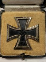 WW2 German Cased Iron Cross 1st Class