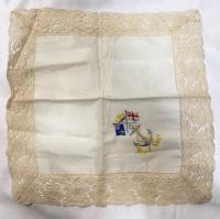 WW2 British RN Sweetheart Handkerchief