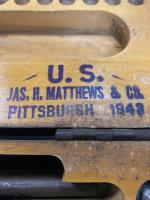 WW2 U.S. Dogtag Stamping Tool Kit