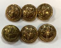  Seaforth Highlanders Tunic Buttons