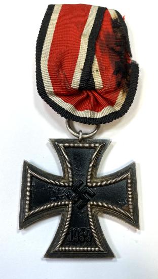 WW2 German Court Mounted Iron Cross 2nd Class