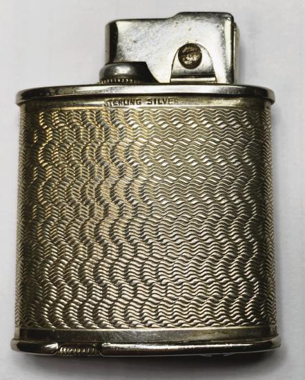 Austrian 1930s Silver Petrol Lighter