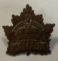 WW2 Canada Cap Badge