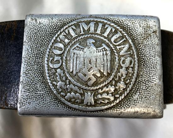 WW2 German Army Belt & Buckle
