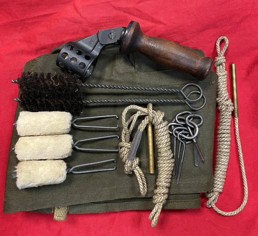 WW2 British Bren Gun Cleaning Kit & Cover