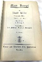 WW2 German Adolf Hitler Mein Kampf 