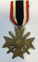  WW2 German War Merit Cross 2nd Class With Swords