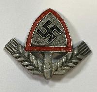 WW2 German RAD Cap Badge