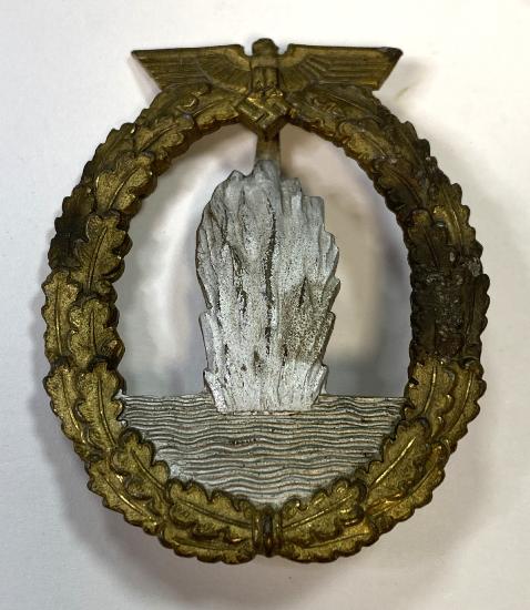 WW2 German Kriegsmarine Minesweeper Badge