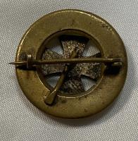 WW1 German Veterans Opal Iron Cross Badge
