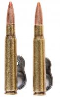 Code: G34 Replica Pair of Rifle Bullet Wall Mounts