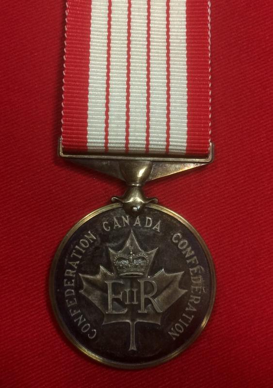 Canadian Cased Centennial Medal
