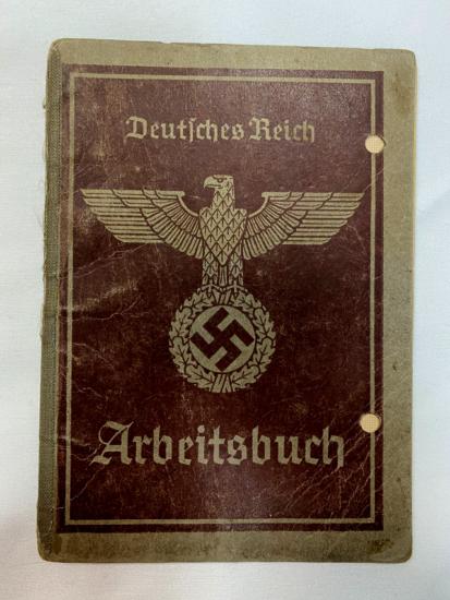 WW2 German Arbeitsbuch 