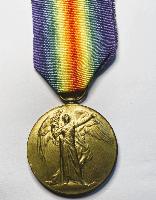 WW1 British Victory Medal Royal Warwickshire Regiment KIA