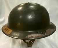 WW2 British NFS Western No.1 Glasgow MkII Brodie Helmet 