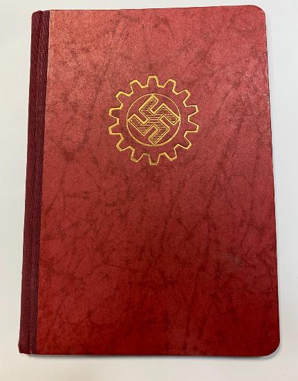 WW2 German D.A.F. Membership Book