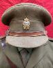 WW2 British Royal Army Ordnance Corp Officer's Tunic,Cap & Uniform Items