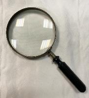  British Victorian Officer's Large Magnifying Glass