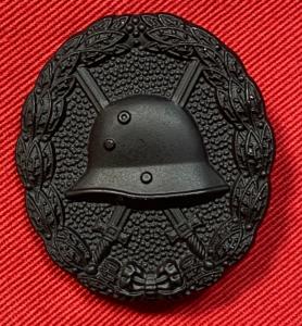 Replica WW1 German Wound Badge In Black