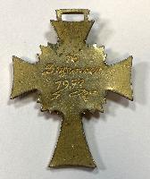 WW2 German Mothers Cross In Gold
