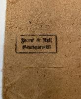WW2 German War Merit Medal With Issue Packet