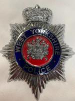  West Yorkshire Police Helmet Plate
