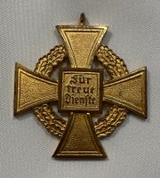 WW2 German 40 Years Faithful Service Cross 