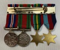 WW2 British Miniature Medal Group