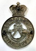 Victorian Oxfordshire 2nd Vol Battalion Glengarry Cap Badge