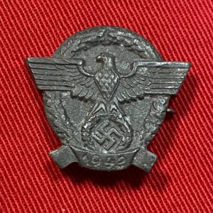 WW2 German Polizei 1942 Pin Badge