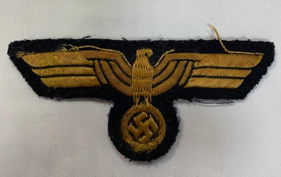 WW2 German Kriegsmarine Officer's Tunic Breast Eagle