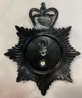 Durham Constabularly Police Helmet Plate