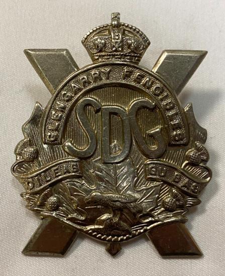 WW2 Canadian (Glengarry Fencibles) Stormont Dundas Glengarry Highlanders Cap Badge