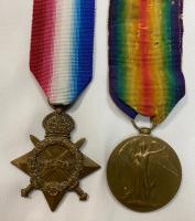WW1 British R.N. 1914-15 Star & Victory Medal 