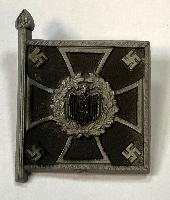 WW2 German WHW Pioniere Flag Standard Donation Badge