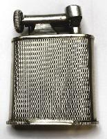  British 1930s Silver Petrol Lighter