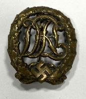 WW2 German DRL Sports Badge In Bronze