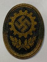 WW2 German D.A.F. Cap Badge