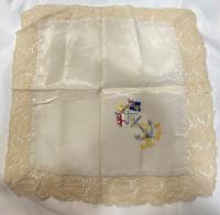 WW2 British RN Sweetheart Handkerchief
