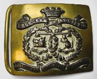 WW1 British Argyle And Sutherland Highlanders Officers Belt Buckle